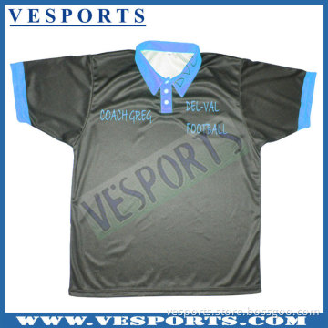 Custom Design Sublimated Printing Cricket Shirts